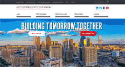 Desktop Screenshot of dallaschamber.org